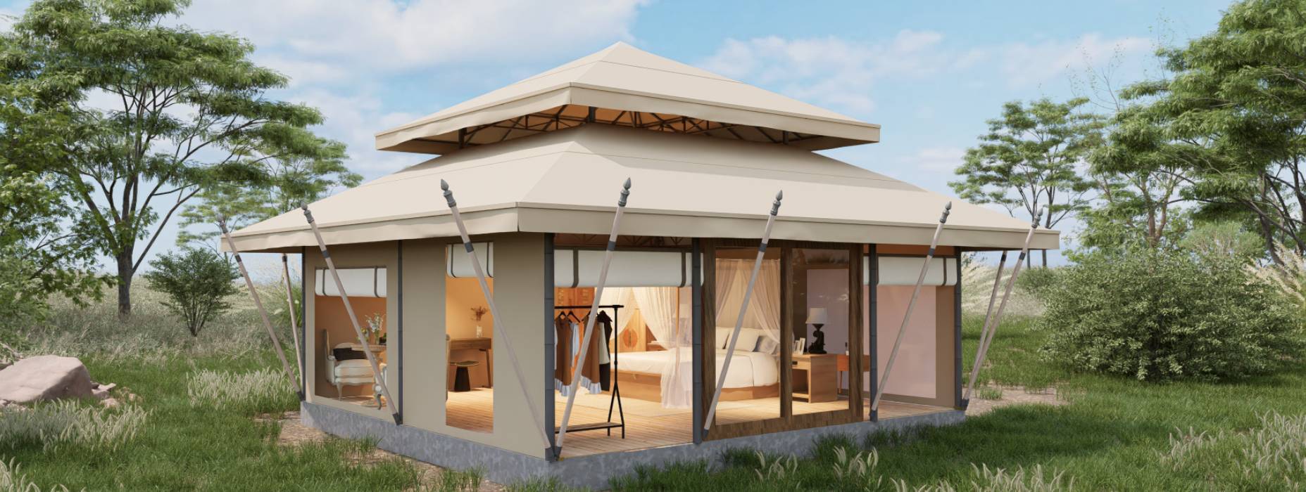 黄石港区户外野奢帐篷